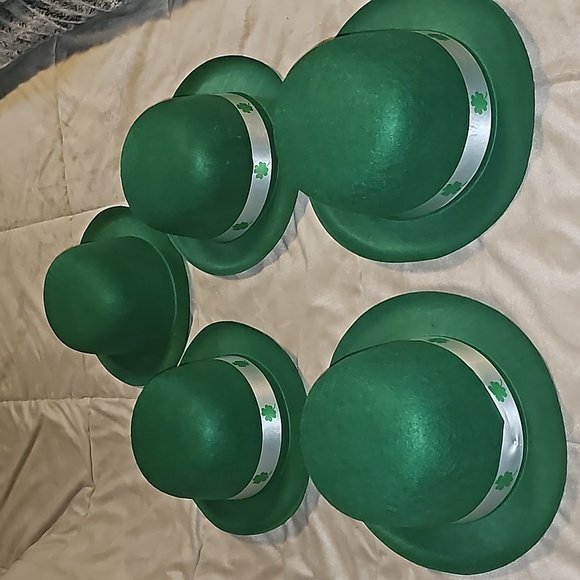 Green St. Patrick's Day Hats (set of 5) - Picture 2 of 10